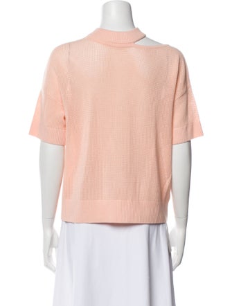 Akris Punto Virgin Wool Mock Neck Sweater