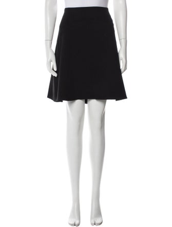 Akris Punto Wool Knee-Length Skirt