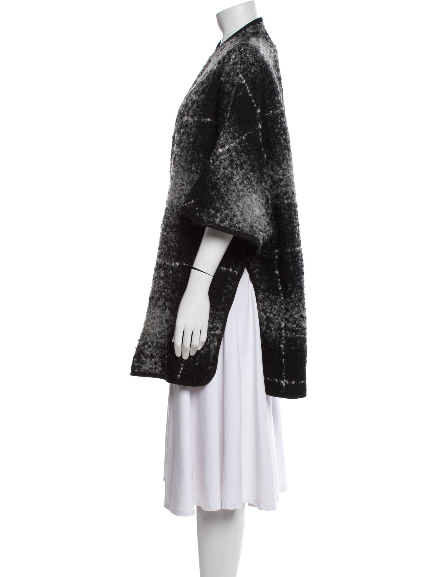 Akris Punto Wool Tweed Pattern Sweater