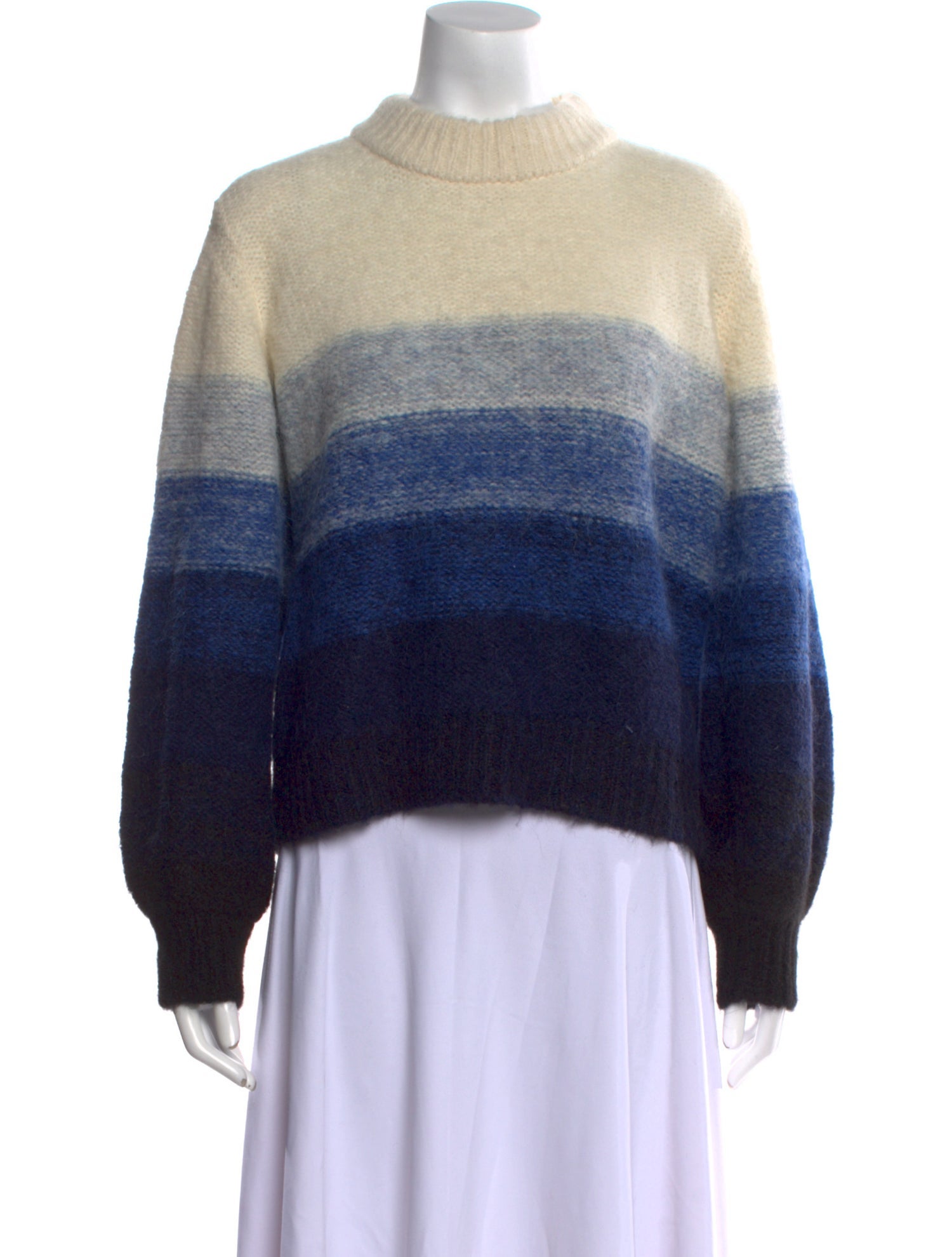 Akris Punto Alpaca Striped Sweater
