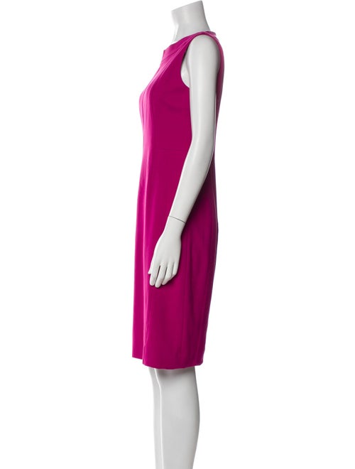 Akris Punto Bateau Neckline Knee-Length Dress