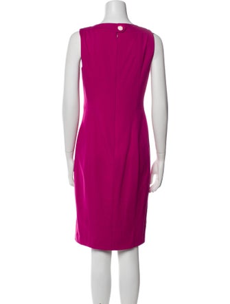 Akris Punto Bateau Neckline Knee-Length Dress