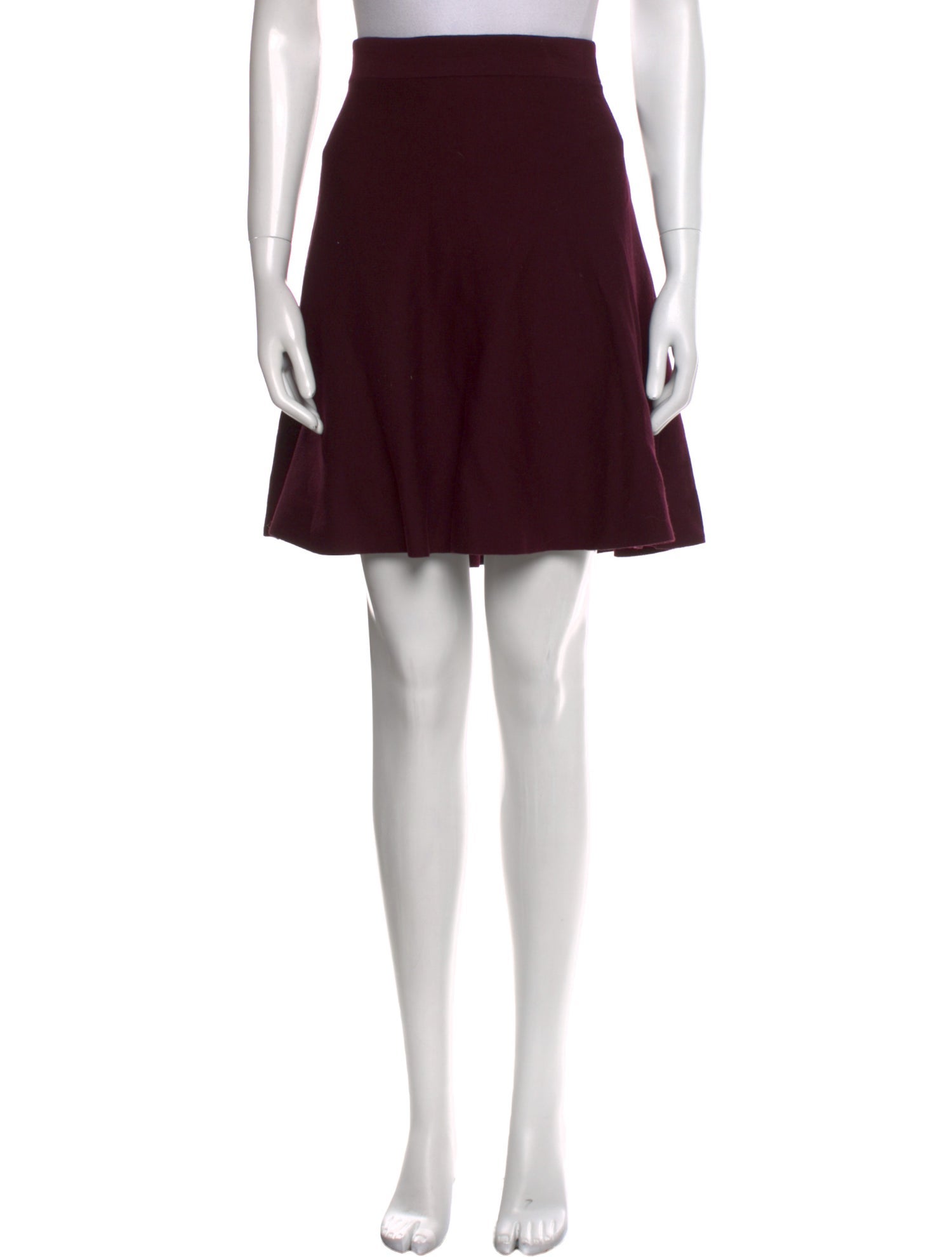 Akris Punto Wool Knee-Length Skirt