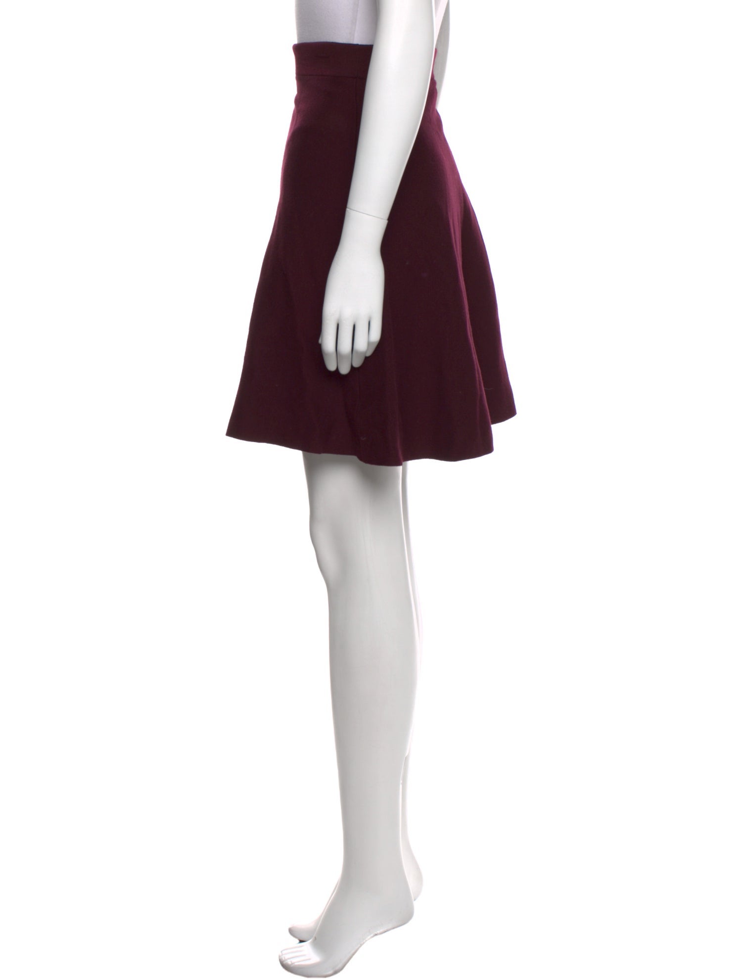 Akris Punto Wool Knee-Length Skirt