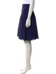 Akris Punto Pleated Accents Knee-Length Skirt