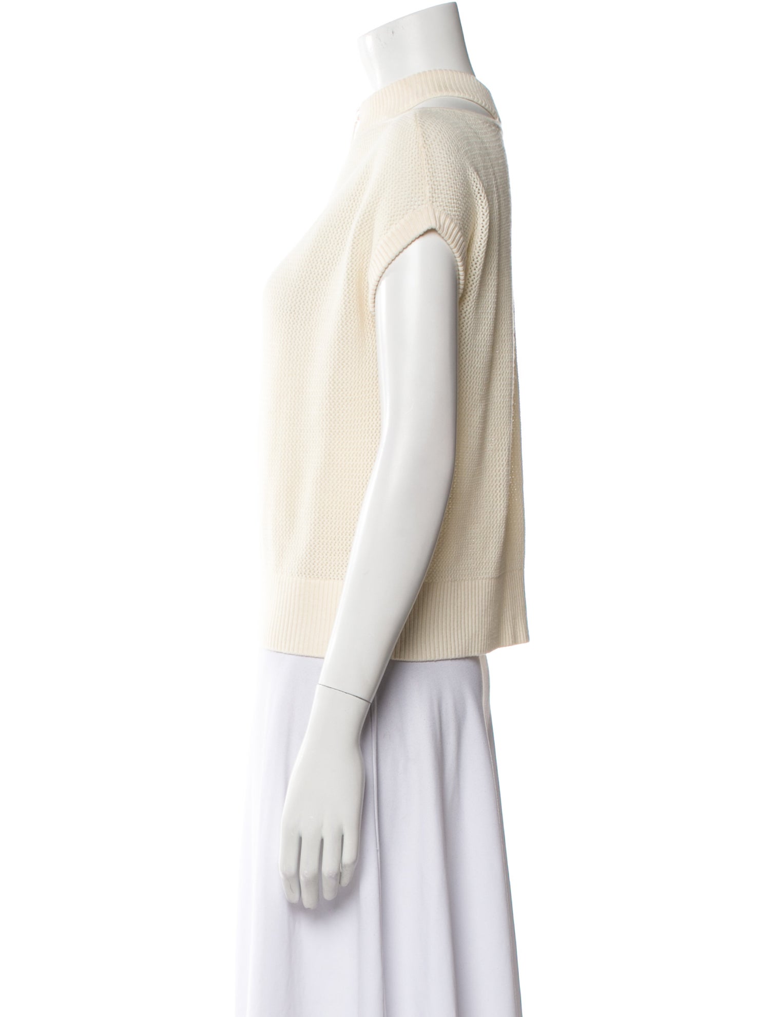 Akris Punto Virgin Wool Mock Neck Sweater