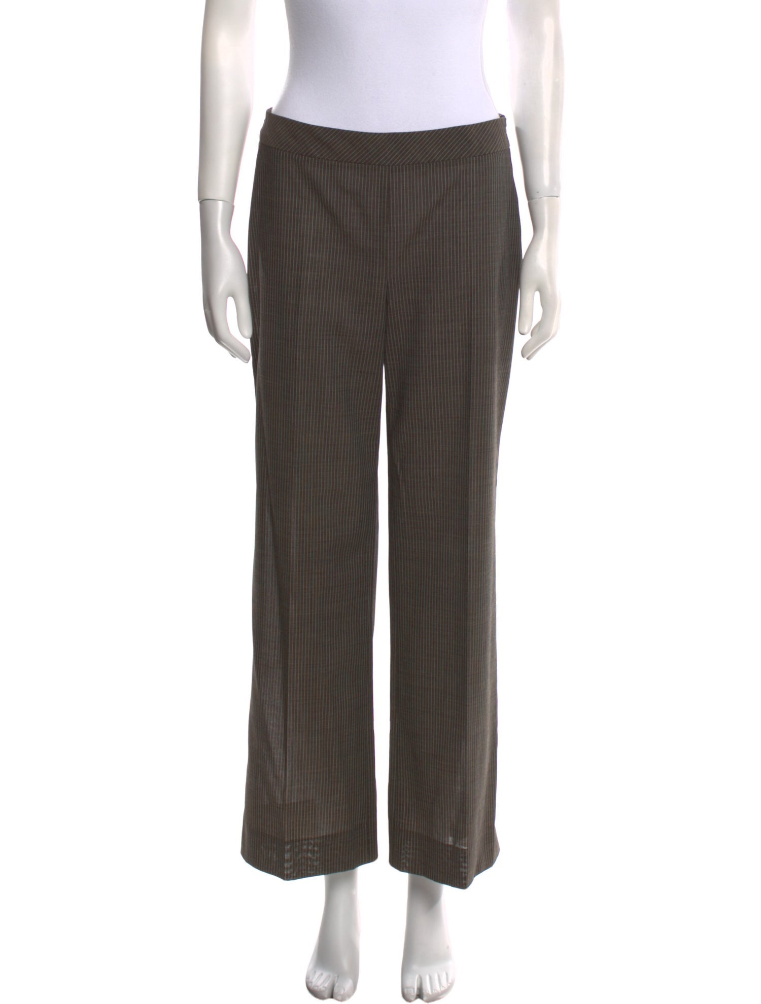 Akris Punto Wool Wide Leg Pants