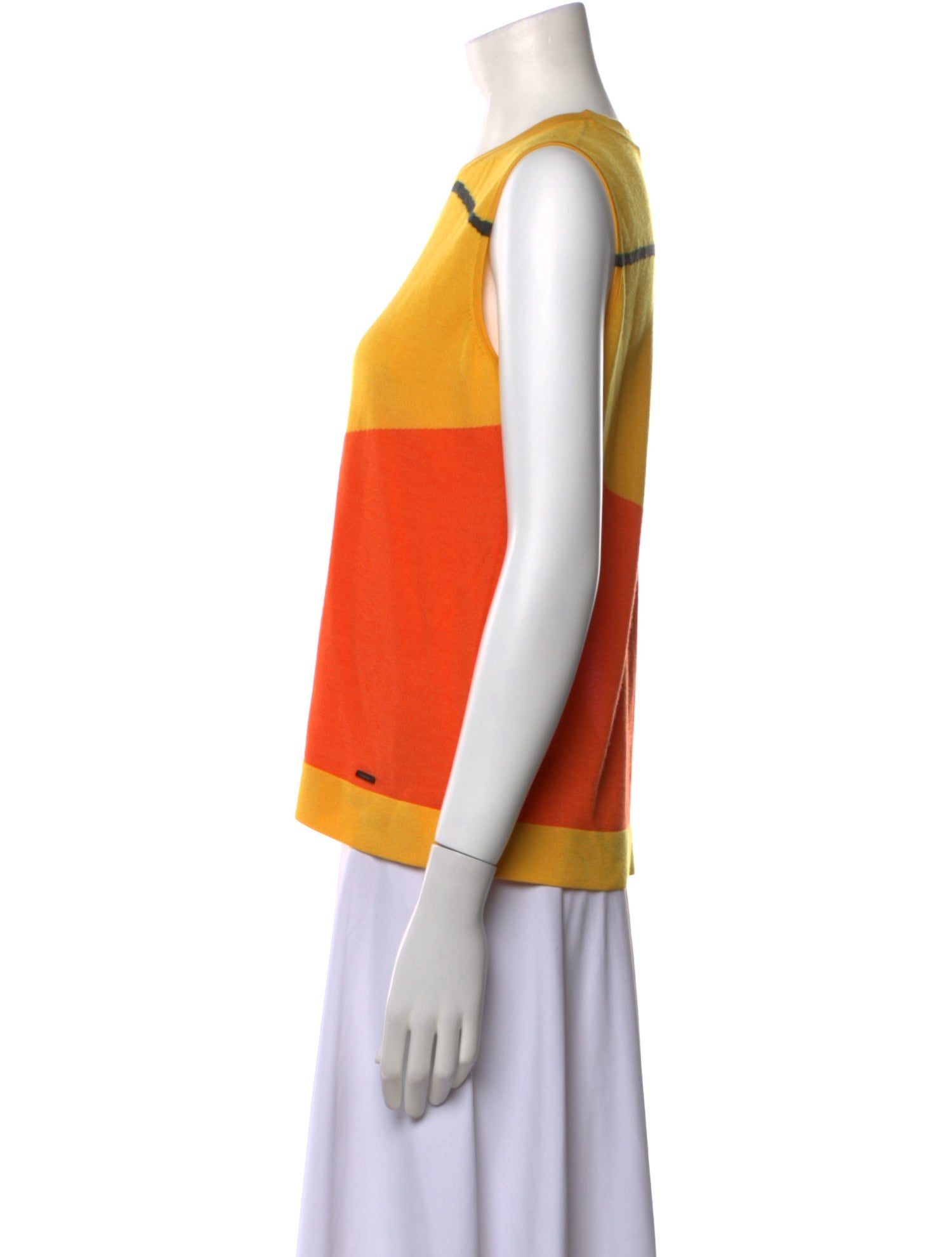 Akris Punto Cashmere Striped Top