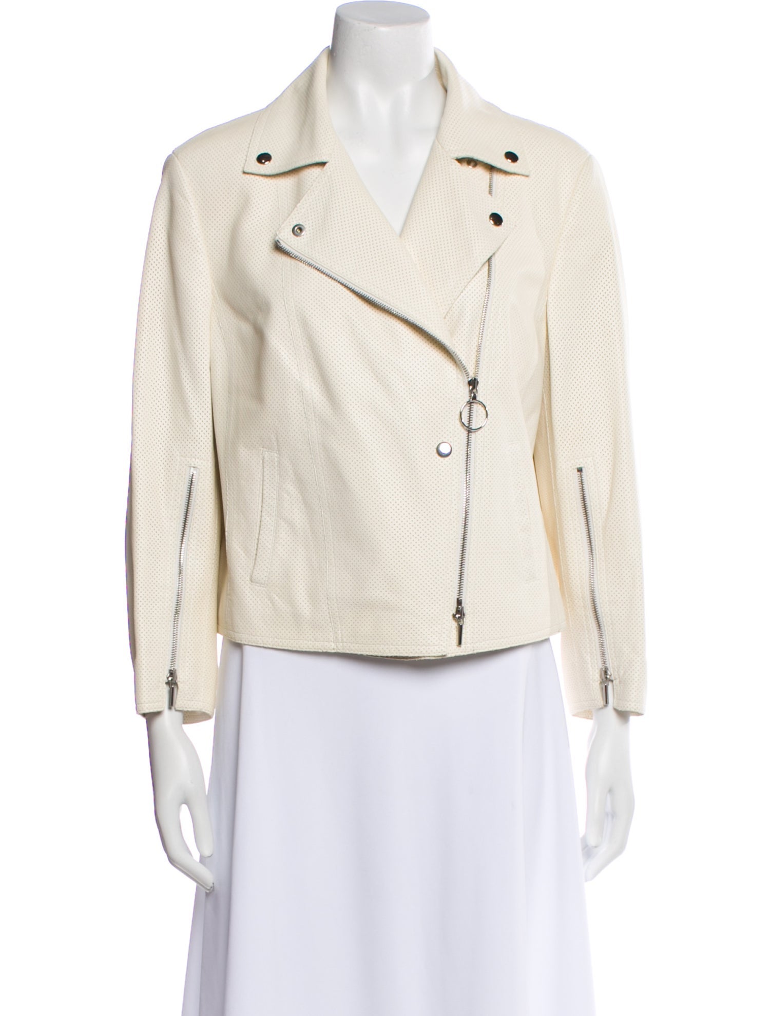 Akris Punto Lambskin Biker Jacket w/ Tags