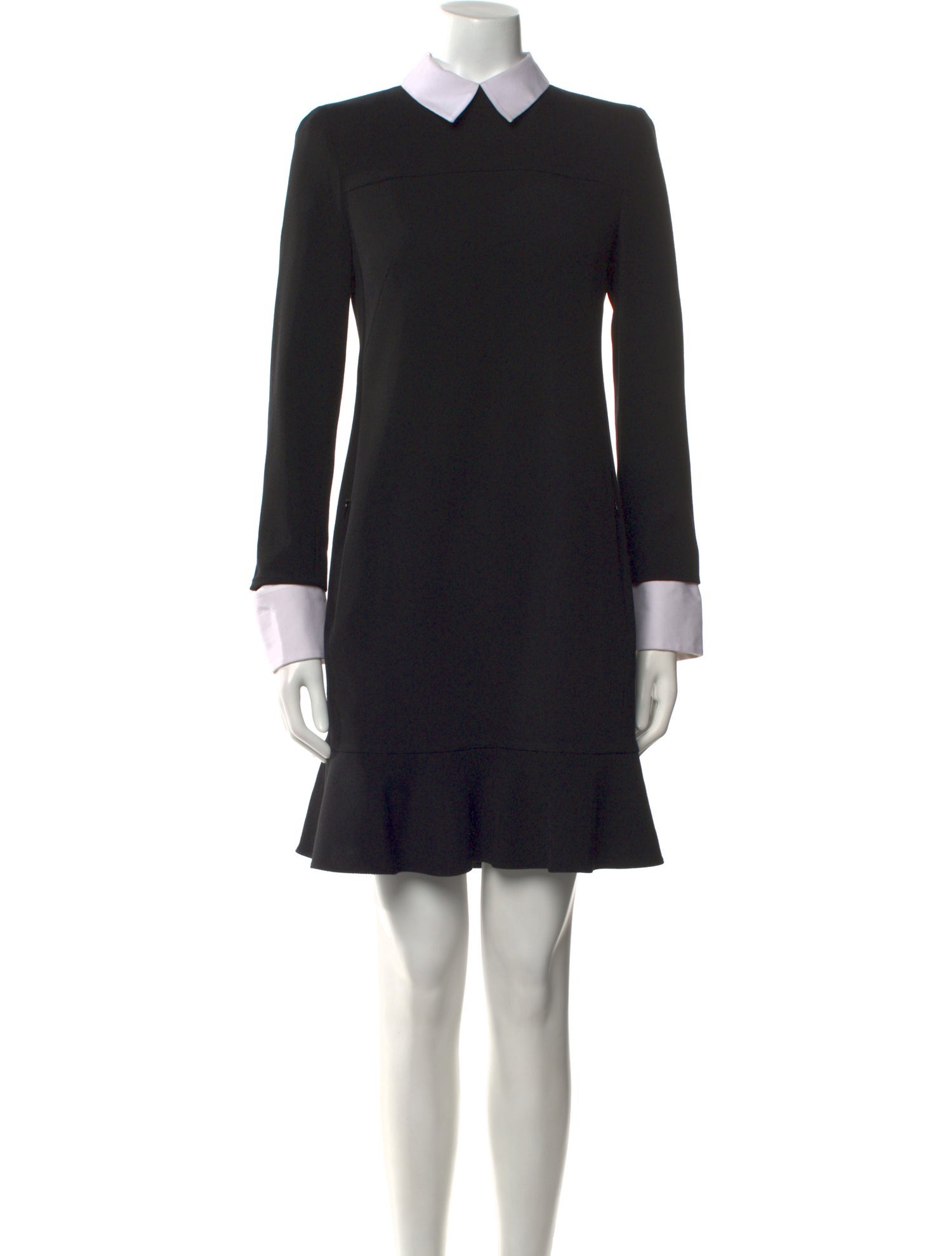 Akris Punto Virgin Wool Mini Dress
