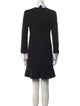 Akris Punto Virgin Wool Mini Dress
