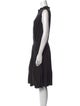 Akris Punto Silk Midi Length Dress