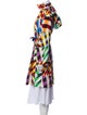 Akris Punto Printed Trench Coat