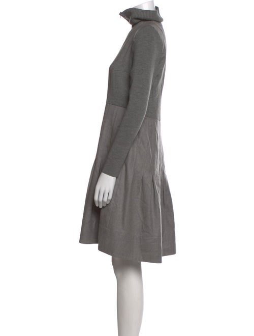 Akris Punto Turtleneck Knee-Length Dress