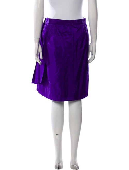 Akris Punto Silk Knee-Length Skirt