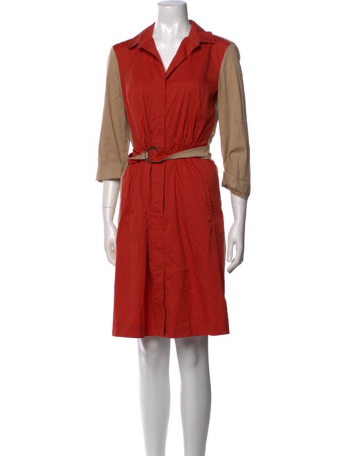 Akris Punto V-Neck Mini Dress