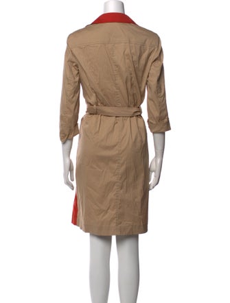 Akris Punto V-Neck Mini Dress