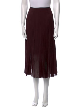 Akris Punto Wool Midi Length Skirt