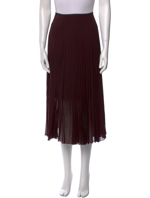 Akris Punto Wool Midi Length Skirt