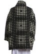 Akris Punto Wool Polka Dot Print Coat