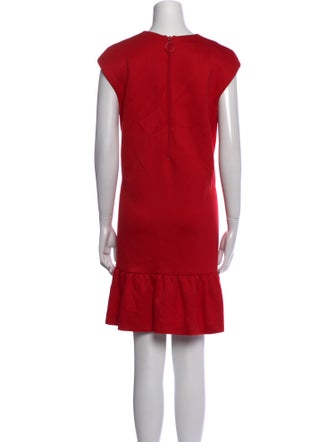 Akris Punto Crew Neck Mini Dress