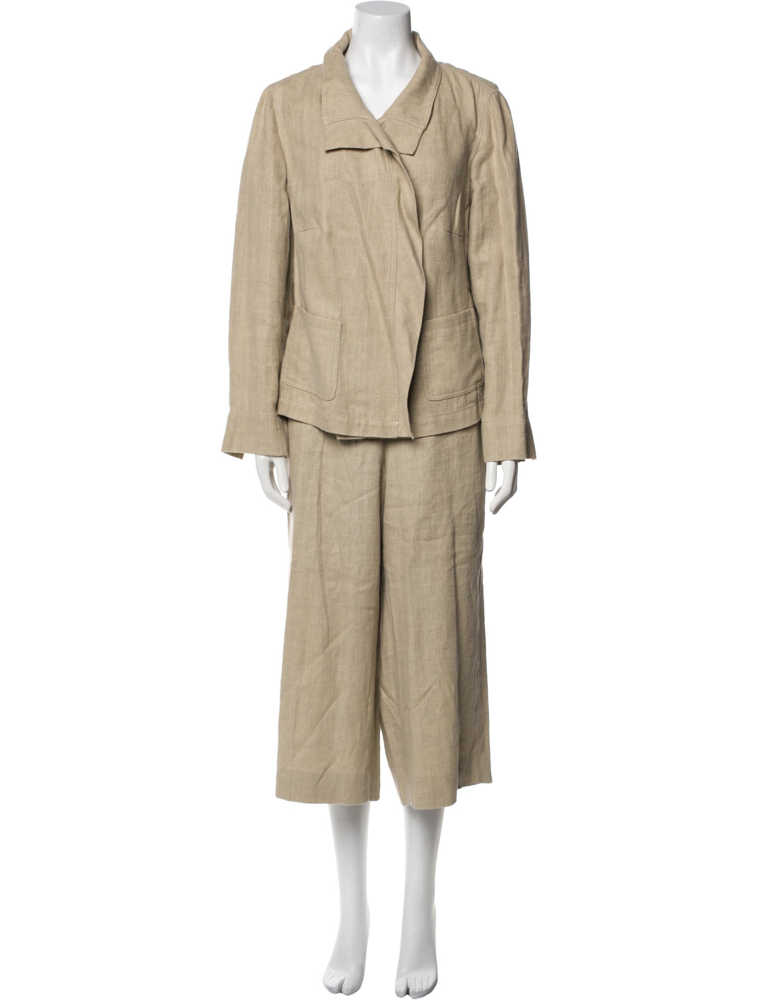 Akris Punto Linen Pant Set