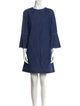 Akris Punto Crew Neck Mini Dress