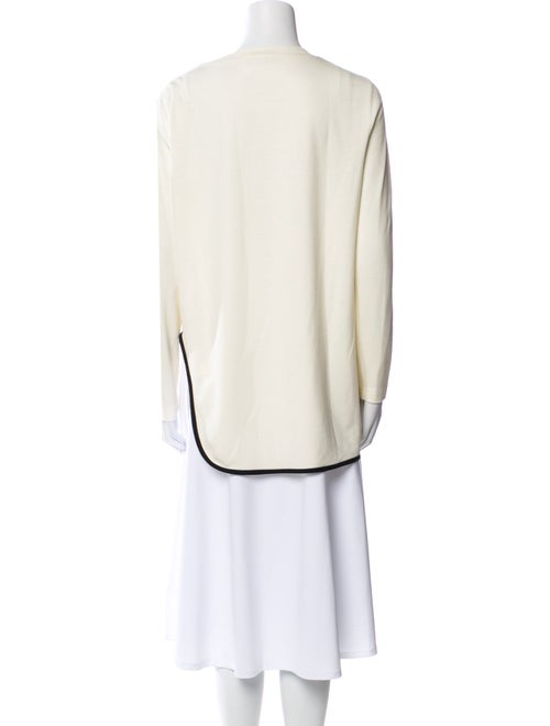 Akris Punto Bateau Neckline Long Sleeve Tunic