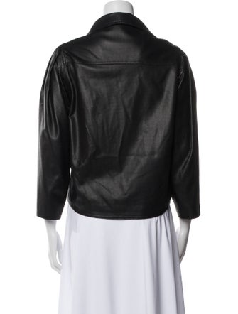 Akris Punto Silk Biker Jacket