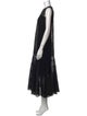 Akris Punto Crew Neck Long Dress