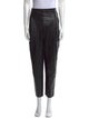 Akris Punto Goat Leather Straight Leg Pants