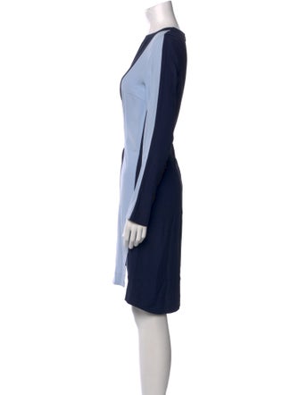 Akris Punto Bateau Neckline Knee-Length Dress