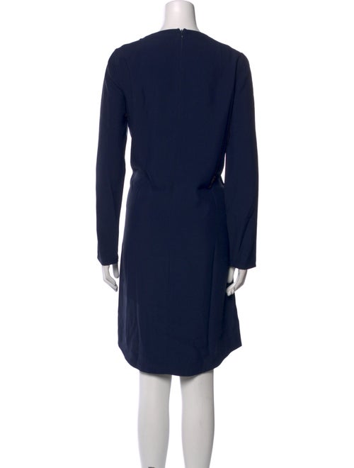 Akris Punto Bateau Neckline Knee-Length Dress