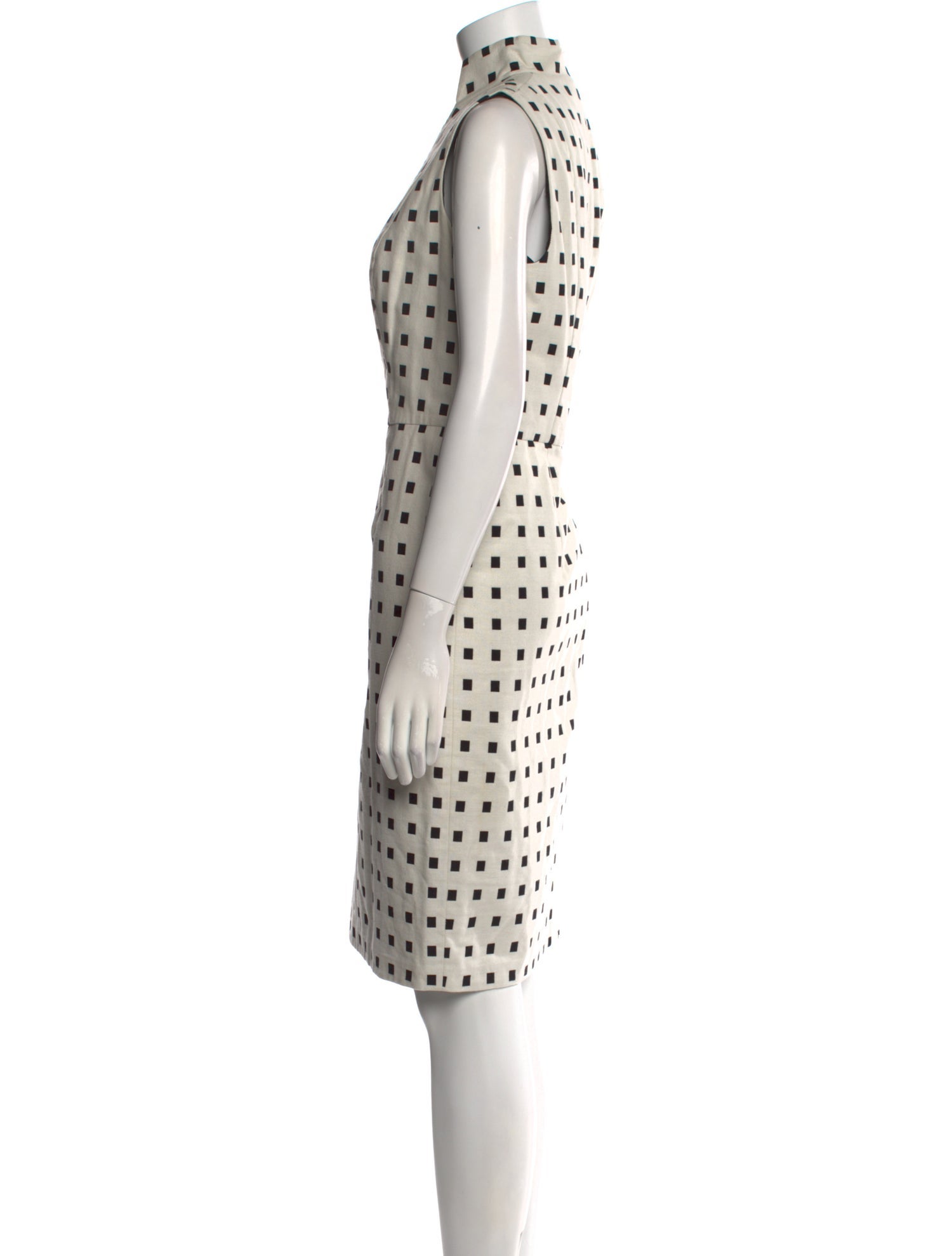 Akris Punto Printed Knee-Length Dress