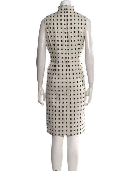 Akris Punto Printed Knee-Length Dress