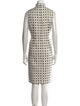 Akris Punto Printed Knee-Length Dress