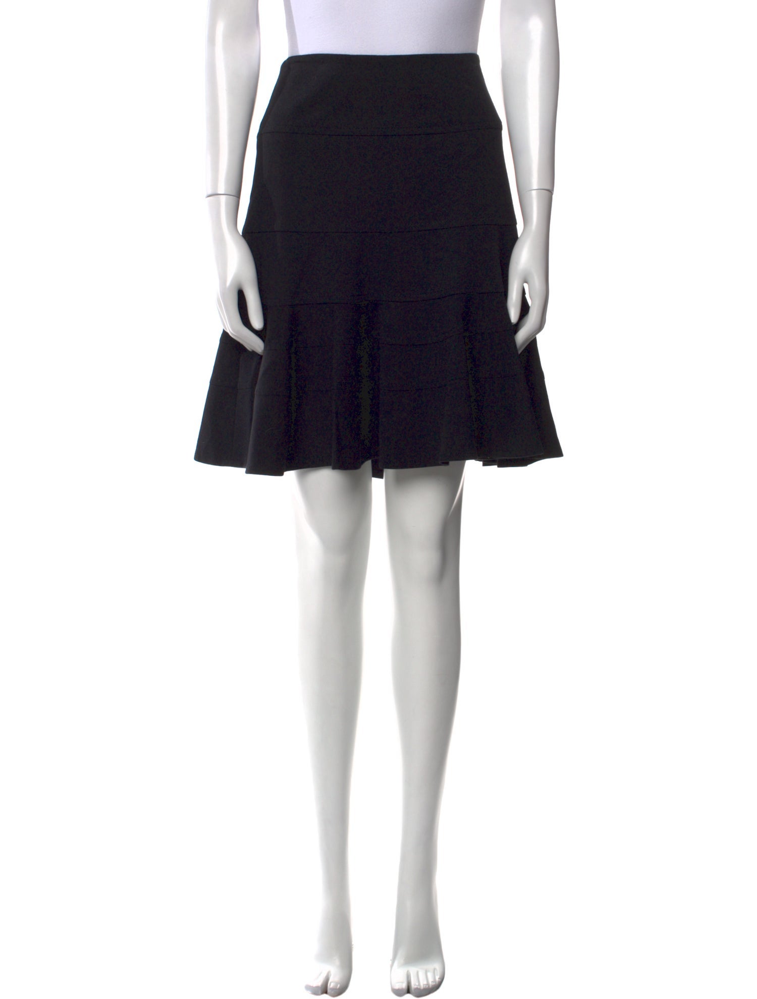 Akris Punto Ruffle Embellishment Mini Skirt