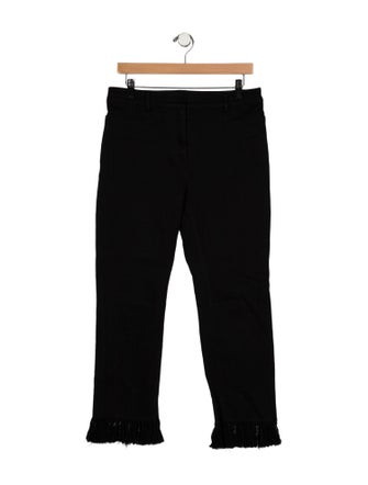 Akris Punto High-Rise Straight Leg Jeans