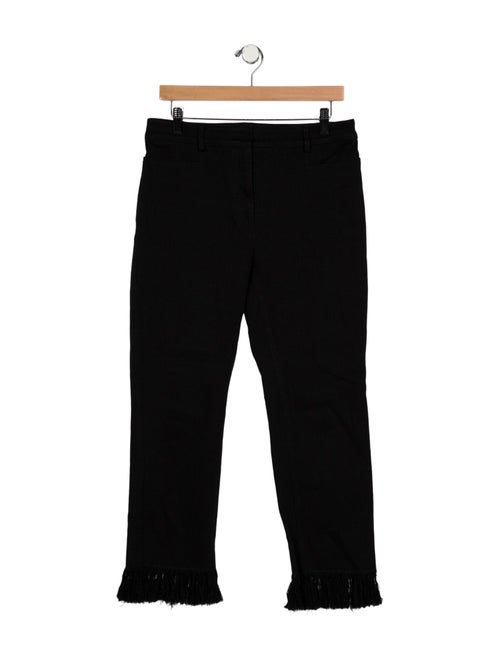 Akris Punto High-Rise Straight Leg Jeans