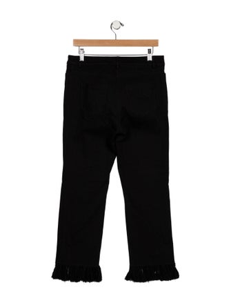 Akris Punto High-Rise Straight Leg Jeans