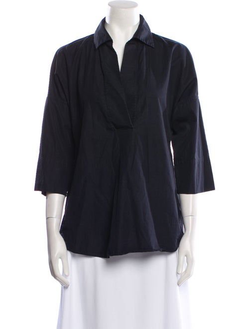 Akris Punto Three-Quarter Sleeve Blouse