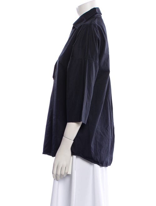 Akris Punto Three-Quarter Sleeve Blouse