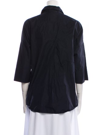 Akris Punto Three-Quarter Sleeve Blouse