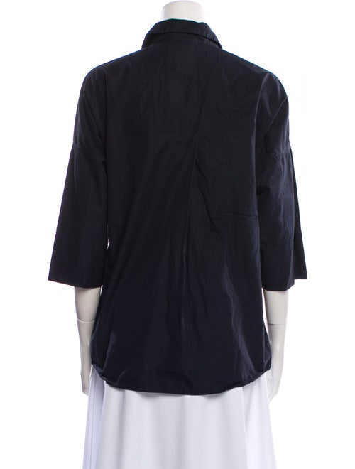 Akris Punto Three-Quarter Sleeve Blouse