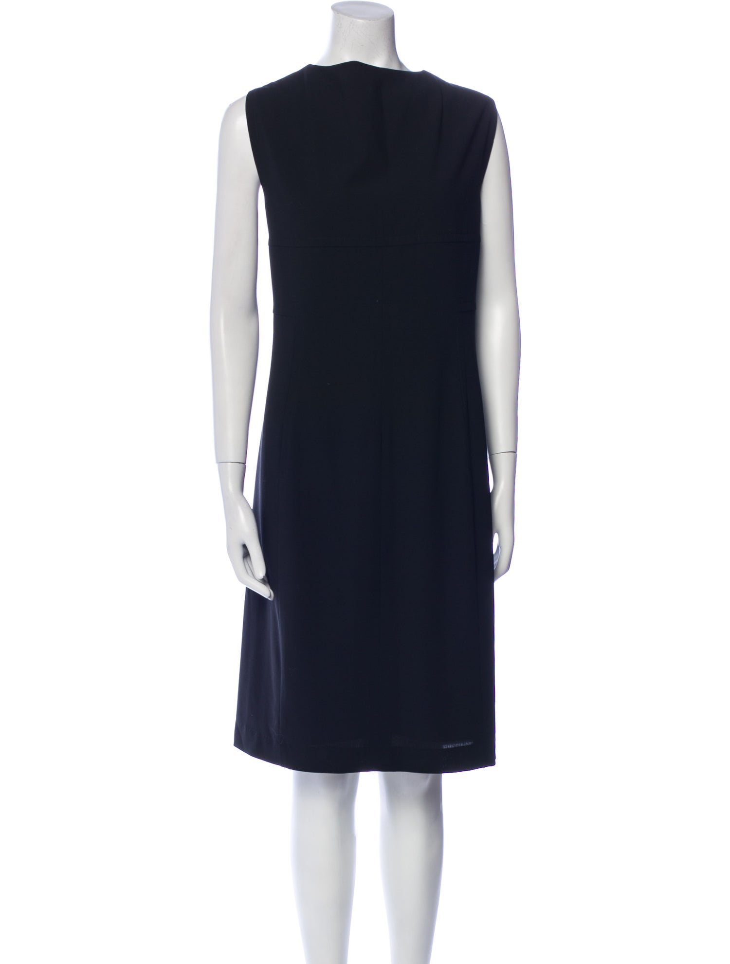 Akris Punto Wool Midi Length Dress
