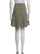 Akris Punto Tweed Pattern Mini Skirt