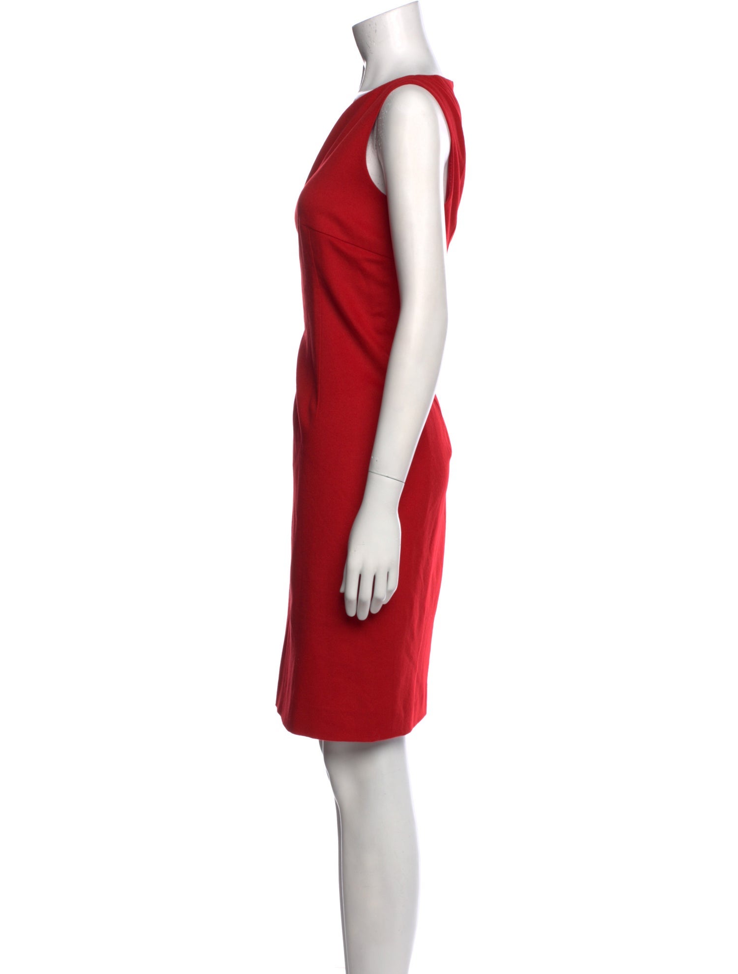 Akris Punto Wool Knee-Length Dress