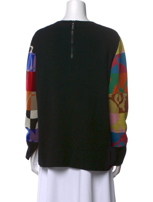 Akris Punto Wool Printed Sweater