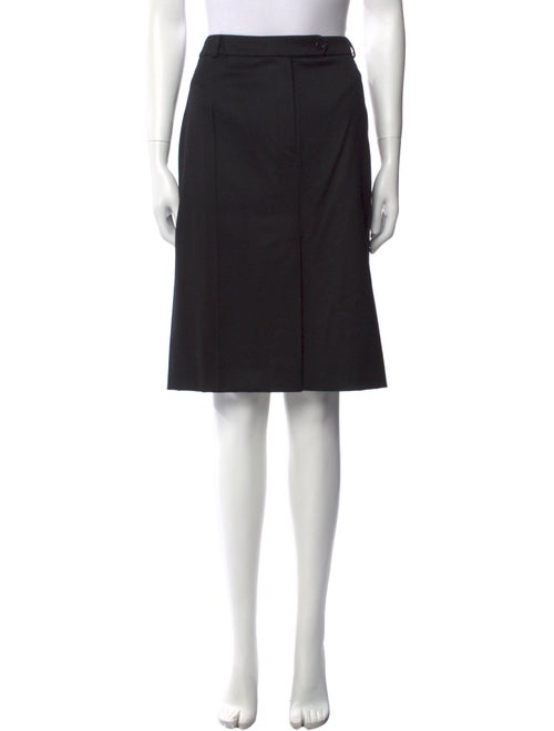 Akris Punto Wool Knee-Length Skirt