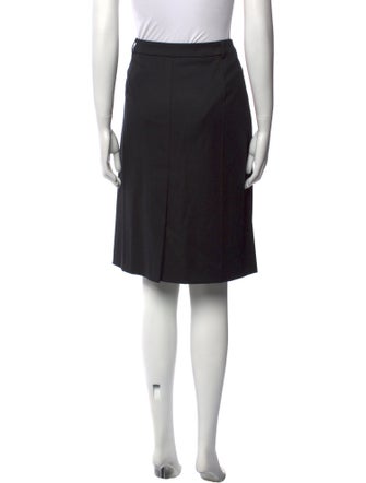 Akris Punto Wool Knee-Length Skirt